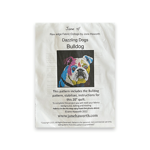 Projeto Bulldog com Tecidos